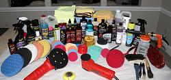 Getting ready for Concours - Full detail with Paint Correction-supplies.jpg