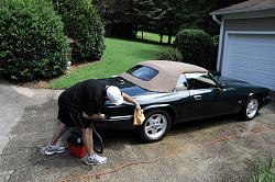 Getting ready for Concours - Full detail with Paint Correction-blowdry.jpg