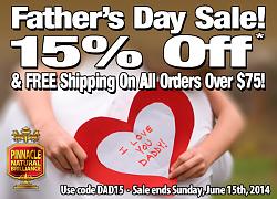 Father's Day Sale - 15% Off and Free Shipping Over -pin-news-6-11-14.jpg