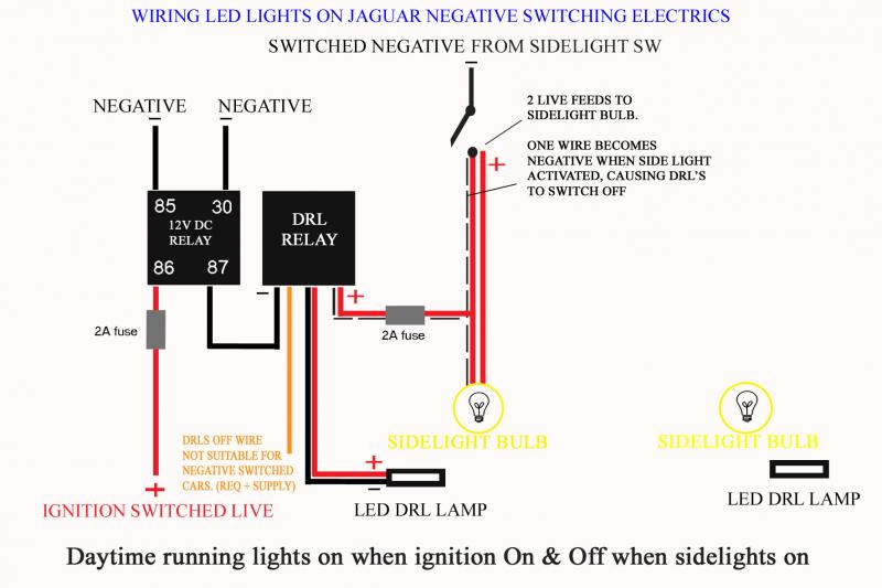 Wiring Led Lights On Negative Switched Cars