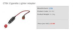 CTEK Charger - Cigarette Lighter Adapter-ctek-adapter.jpg