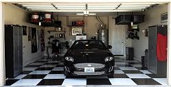 Pic of my XK in my new Man Cave-mancave.jpg
