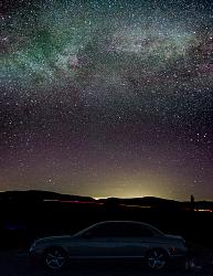 Posing under the Milky Way-car-petrified-forest-milky-way.jpg