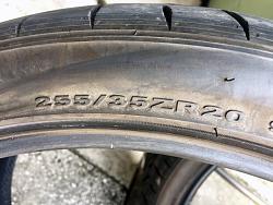 2 HANKOOK VENTUS V12 evo 255/35ZR20 used tires-img_7171.jpg