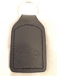 Hand Made by Classic Leather Fobs UK XK8 Leather and Enamel Keychain-s-l1600-2.jpg