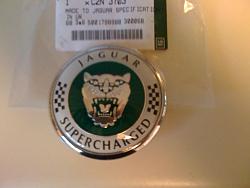 Genuine Jaguar Supercharged Hood Emblem/Badge/Bonnet-img_0180.jpg
