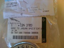 Genuine Jaguar Supercharged Hood Emblem/Badge/Bonnet-img_0181.jpg
