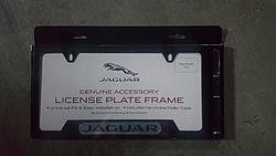 Genuine Jaguar License Plate Frame Black-s-l1600.jpg