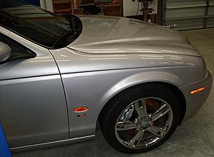 2005 Jaguar S Type R For Sale-repaired-passenger-fender1.jpg