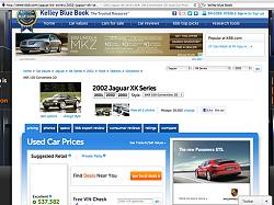 XKR 100 for Sale by Original Owner-kelley-blue-book-value.jpg