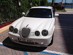 2003 Jaguar S-Type R- Rare white w/tan int.-jag-front-1.jpg