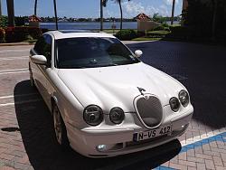 2003 Jaguar S-Type R- Rare white w/tan int.-jag-front-side.jpg