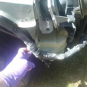 Someone left a nice 0 present on my fender.-harness.jpg