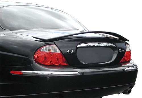 Flat Black 284 PDL Rear Trunk Lip Spoiler Wing For JAGUAR S type Sedan 1999~2008