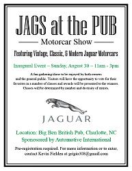 Inaugural &quot;Jags at the Pub&quot; Show in Charlotte, NC-jags-pub-flyer.jpg