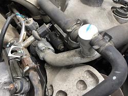 is this the Outlet pipe connection?-jaguar-coolant-leak-1.jpg