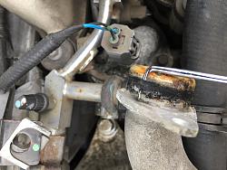 is this the Outlet pipe connection?-jaguar-coolant-leak-4.jpg