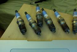 Spark Plug Change: Bosch IR Fusion Review-old-plugs.jpg