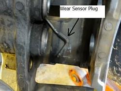 How to Perform a 4-Wheel XF-SC &amp; XFR Brake Job &quot;HOW TO&quot;-edobernig-107535-albums-xf-sc-brakes-6097-picture-front-wear-sensor-16020.jpg