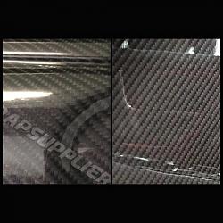 Wood veneer cracked and dated. New black wrap!-image.jpg