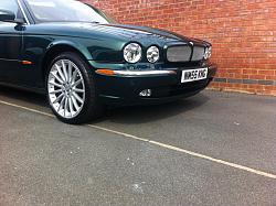 lovin' my jag - installed the mesh grill-111.jpg