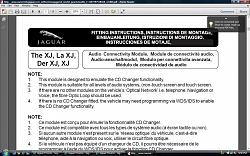 Jaguar ACM Audio Connectivity module ipod interface installation photos-1ag.jpg