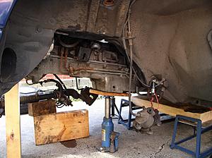 Bad Oil Leak from Left Side of Engine-09-sump-replacement-ready-remove-sump-support.jpg