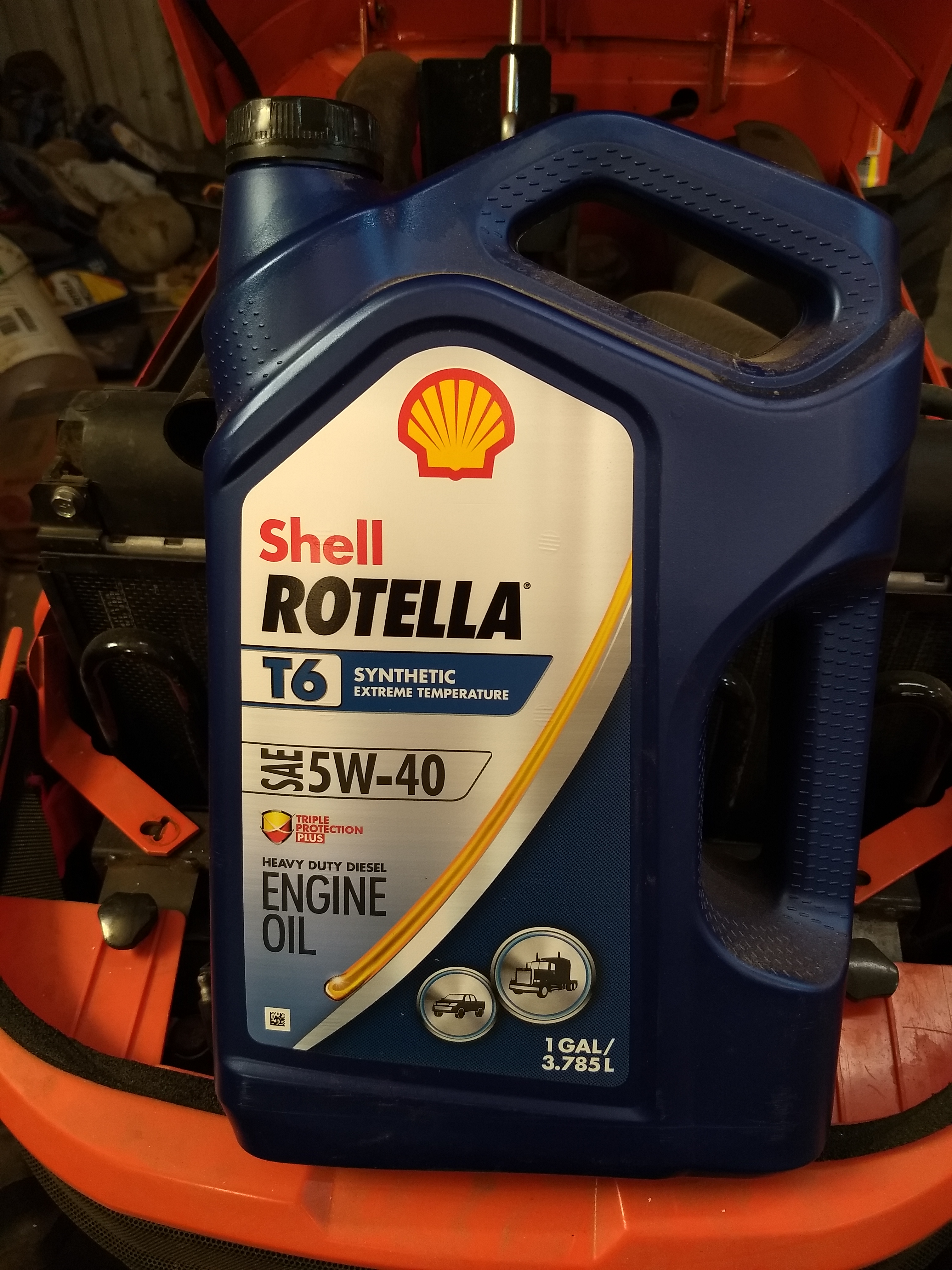 Warren Distribution - Shell Rotella T 15w-40 Motor Oil 1 Gallon