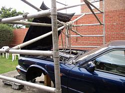 Front subframe cracked-01-sump-replacement-engine-supported.jpg