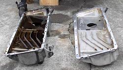 Replacing oil pan on a 1997 XJR 4.0-11-sump-replacement-old-new-sumps.jpg