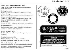 2001 XJ8 Oil Change-safety-warning-caution-labels-engine-compartment.jpg