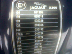Is it an X300 or X308? Can you tell by the VIN?-factorydecal.png