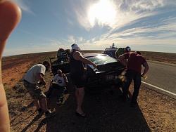74 Daimler Sovereign 2013 Shitbox Rally car: Suus Cruising-gopr0057_zps629e92b1.jpg