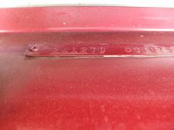 Photos from inspection of XJS-tag-why-bent.jpg