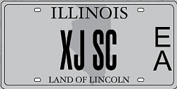 Road Trip 2014: Sacramento, CA to Chicago, IL in a 1987 XJ-SC-plates-xjsc.png