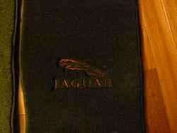 Jaguar Floor carpets, 2010, XK with logo-p1020722.jpg