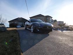 2013 XKR out to stretch its legs from the igloo on nice day-p1020220.jpg