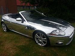 would anyone buy a chrome wrapped xkr-chrome-xkr.jpg