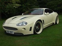 Dad got his body kit on the XKR-762.jpg