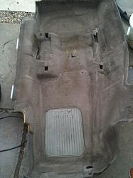 Carpet removal XK8 to enable footwell welding RESOLVED-carpet-clean.jpg