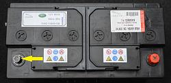 XKR passenger door central locking failure-battery.jpg