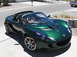 Lowered XK8 vert before and after photos-81733d1211956597-2006-metallic-green-lotus-elise-car-front.jpg