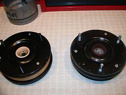 2000 XK8 front stru overhaul-new-old-upper-shock-mount.jpg