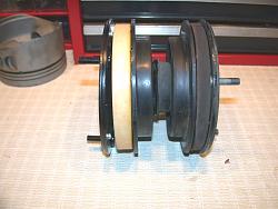 2000 XK8 front stru overhaul-new-old-mount-thickness-comparision.jpg