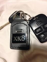 High quality custom Jaguar keychains-xk8-key-chain.jpg
