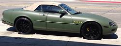 '97-'06 Jaguar XK8 Army Green Matte Wrap-general.jpg