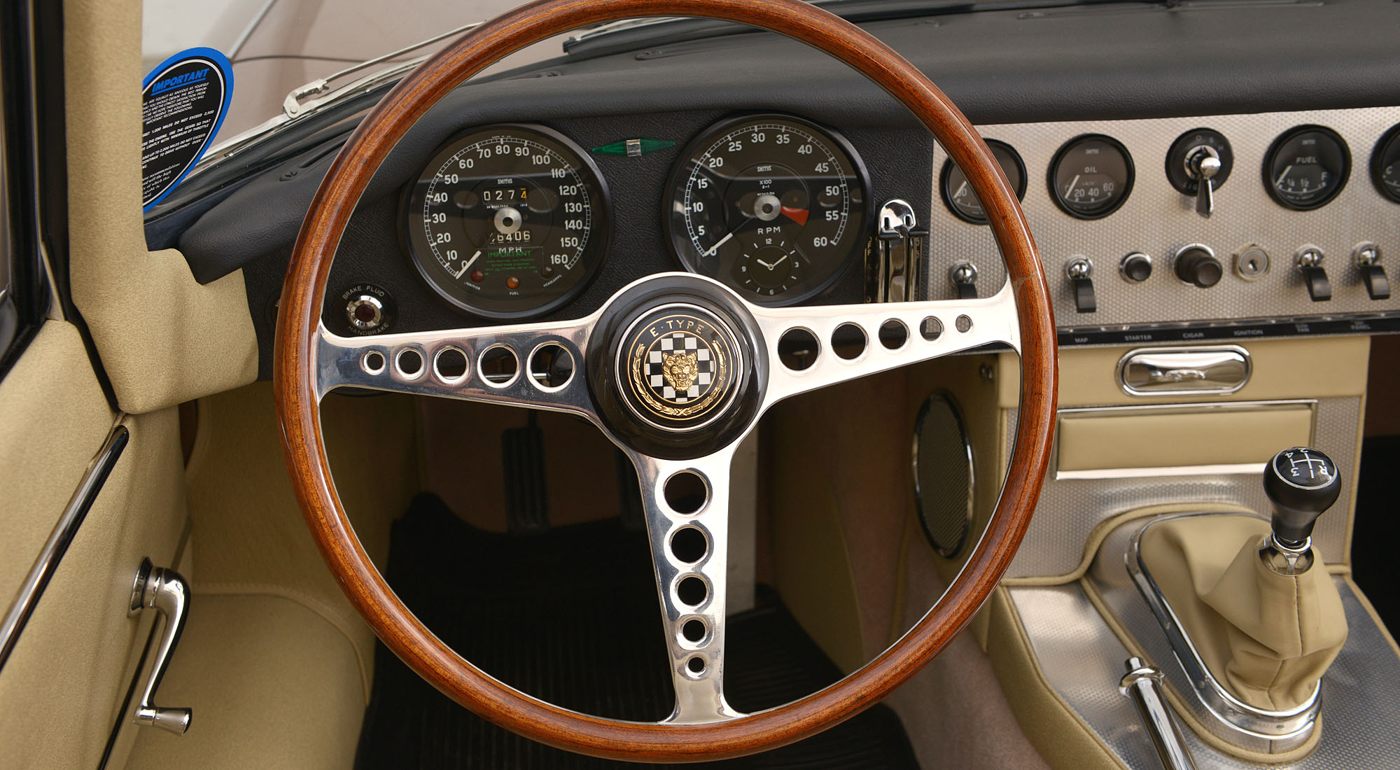 Gorgeous First Gen 1961 Jaguar E-Type Roadster