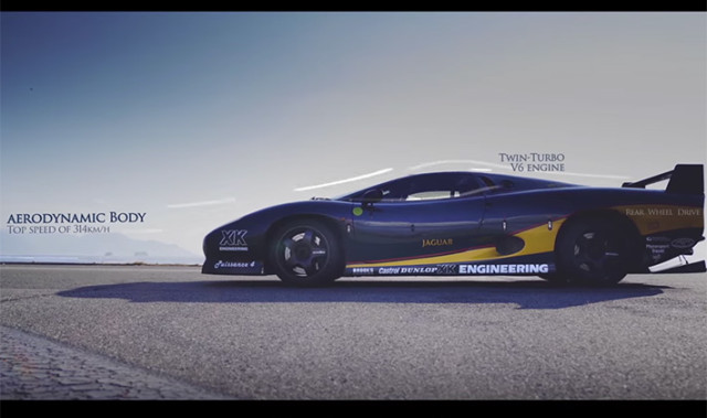 This Jaguar XJ220LM Is Where It Belongs: On the Road