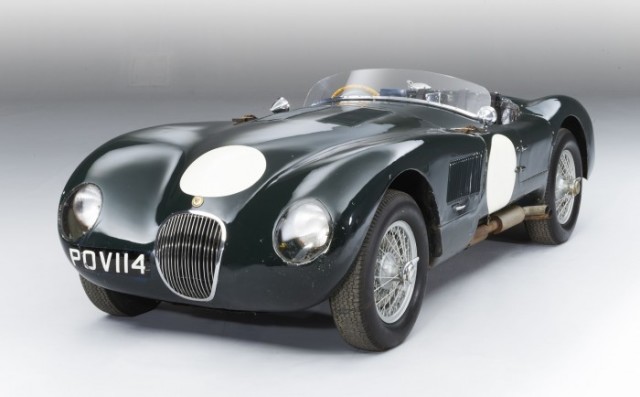 Authentic Stirling Moss Raced Jaguar XK120 C Heads to Bonhams