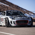 Jaguar F-Type Attacks Pikes Peak Hill Climb